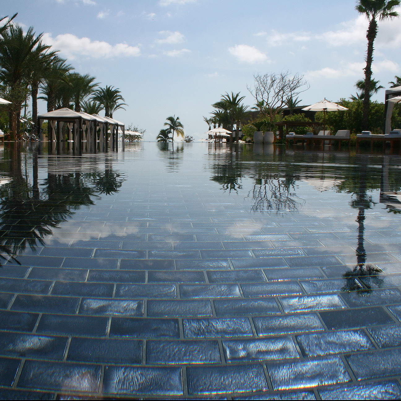 los Cabos resort on the pool perspective